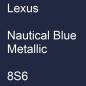 Preview: Lexus, Nautical Blue Metallic, 8S6.